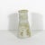 Vintage Organic Modern Studio Neutral Pottery Vase For Sale - Image 4 of 9