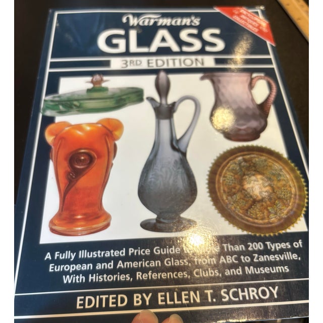 Art Deco 1950s Art Nouveau Cambridge Glass Alpine Moonlight Blue Ice Bucket For Sale - Image 3 of 12