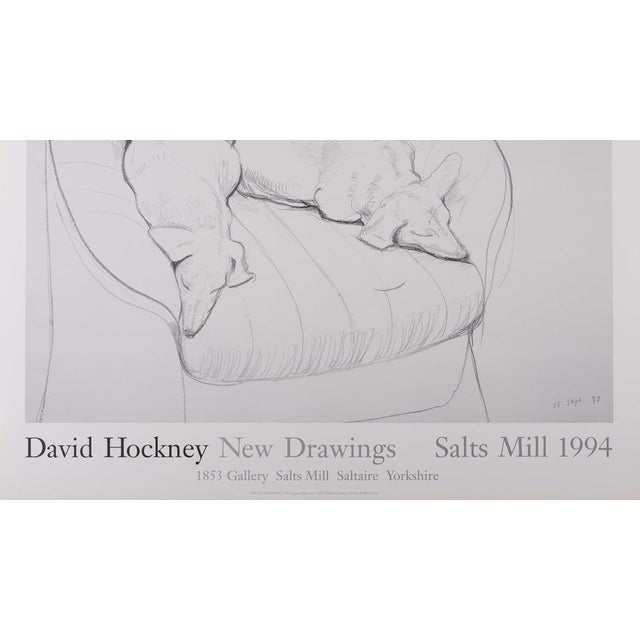 Stanley and Boodge Poster after David Hockney For Sale - Image 4 of 6