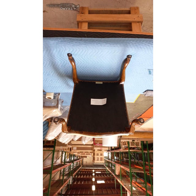 Michael Taylor Borsalino Chairs- Set of 10 For Sale - Image 9 of 11