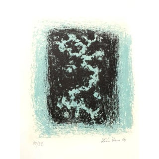 Léon Zack - Snow - Original Handsigned Lithograph 1969 For Sale