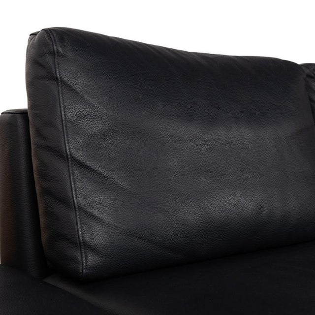 Modern Black Leather HS.420 Corner Sofa from Hülsta For Sale - Image 3 of 13