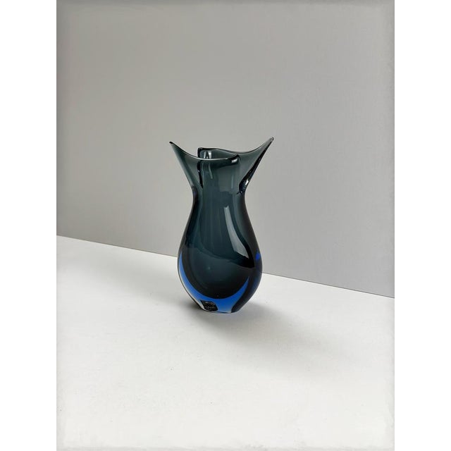 1980s Murano Glass Vase by V. Nason, 1980s For Sale - Image 5 of 11