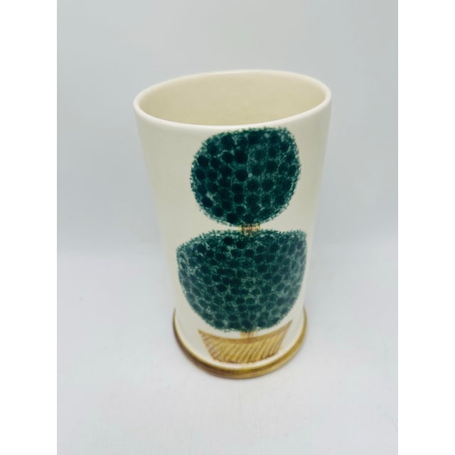 Traditional Vintage Laura Gate’s Topiary Vase For Sale - Image 3 of 5
