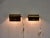 Brown Antique Scandinavian Wall Lights in Brass with Star Pattern, 1950s, Set of 2 For Sale - Image 8 of 13