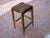 Rustic Architectural Frame Cowhide and Wood Barstools - a Pair For Sale - Image 3 of 6