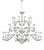 Collection Diamante Chandelier in Metal and Crystal by Jago For Sale