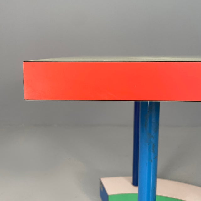 Italian Modern Hollywood Coffee Table in Formica by Peter Shire for Memphis, 1983 For Sale - Image 12 of 18