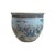 Off-white Vintage Oriental 18 Arhats Graphic Porcelain Round Pot Planter For Sale - Image 8 of 10