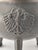 Antique Bronze Cauldron, Coat of Arms, Witch's Cauldron, Bell-Speeling Tripod Weight: 1.559 kg Circa 1900 Height without...
