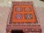 Orange Tribal Embroidered Kilim - 31.5" X 43" For Sale - Image 8 of 8
