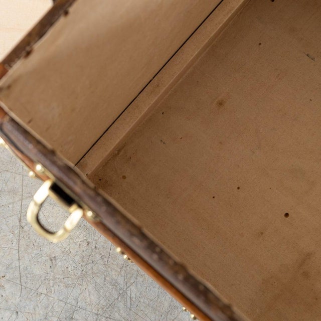Antique French Trunk in Monogram Canvas from Louis Vuitton, 1920 For Sale - Image 18 of 18