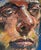 "Portrait of a Man", Original Oil Painting, Abstract Portrait Painting For Sale - Image 4 of 8