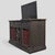 Wood Mid-Century Record Player & Radio Cabinet Vintage Zenith Stereo Console , 1970s For Sale - Image 7 of 10