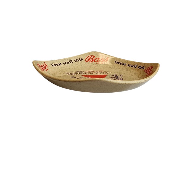 Mid-Century Modern 1970s English Bass Ale Pub Ashtray Catchall For Sale - Image 3 of 5
