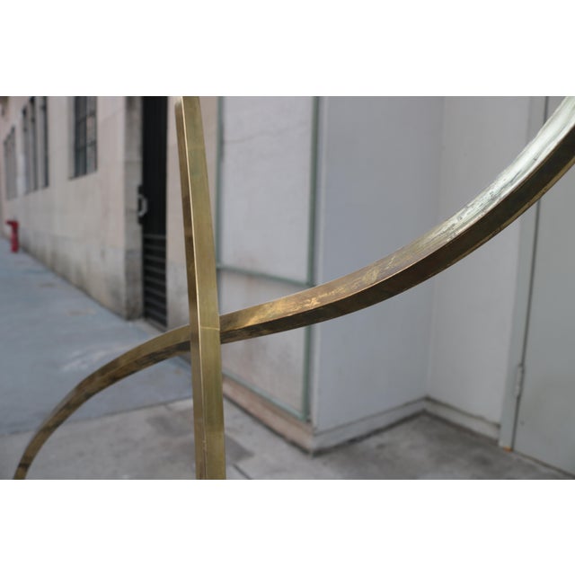 Metal 1970s Carlo Giorgi for Bottega Gadda 'Rabarbaro' Three-Leaf Floor Lamp For Sale - Image 7 of 18