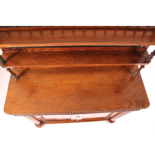 Brown English Regency Rosewood Chiffonier For Sale - Image 8 of 14