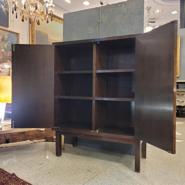 Art Deco Wooden Bar Cabinet, France, 1940s For Sale - Image 10 of 18