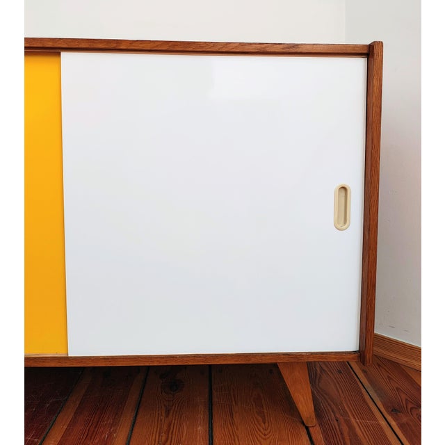 Wood Czechoslovakian Sideboard by J. Jiroutek for Interior Prague, 1960s For Sale - Image 7 of 13