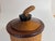 Brown Rounded Wood and Rope Box, France, 1960s For Sale - Image 8 of 11