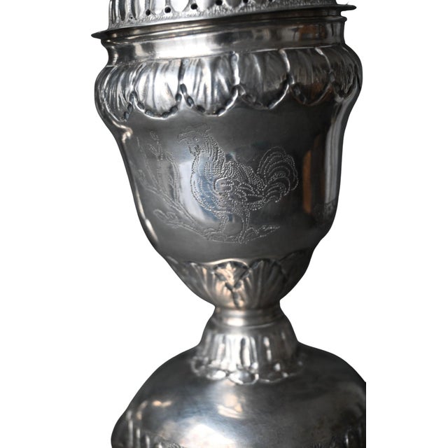 Silver Silver Spice Jugs by Mathieu Guillaume, Liège, Belgium, 1785-1790, Set of 2 For Sale - Image 8 of 12