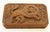 19th Century Carved Exotic Wood Scale Box With Lion & Dragon, Bali For Sale - Image 9 of 18