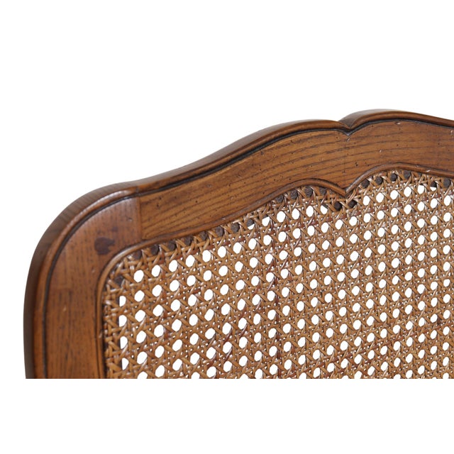 Late 20th Century Baker Furniture French Country Armchairs, a Pair For Sale - Image 5 of 11