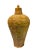 This Imperial Yellow Famille Jaune Large nicely Shaped lidded Vase , boasts intricate designs depicting flying crane,...