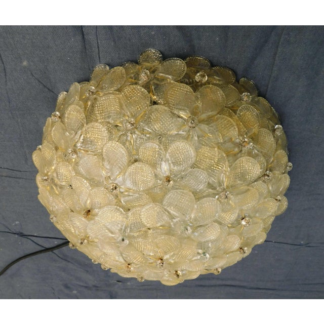 Barovier e Toso 1960s Millefiori Flush Mount by Barovier E Toso For Sale - Image 4 of 10