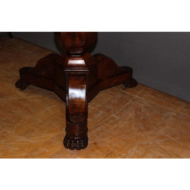 Mahogany Catering Side Table, 20th Century For Sale - Image 9 of 12