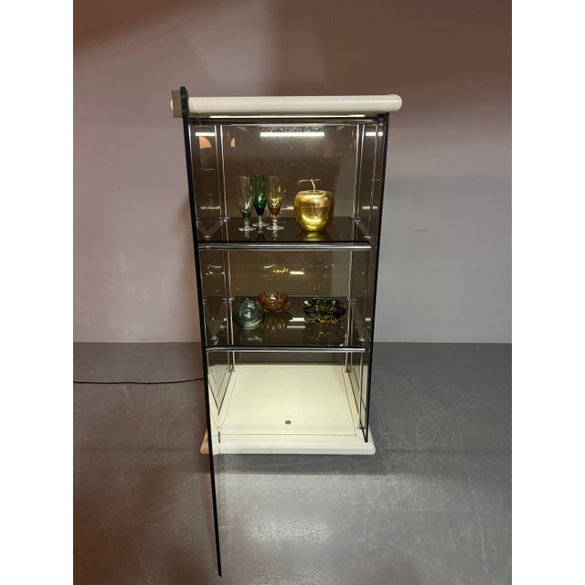 Mid-Century Italian Bogo Vetrinetta Showcase Cabinet by Carlo Bartoli for Rossi Di Albizzate, Italy, 1970s For Sale - Image 6 of 17