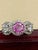 1 Ct Round Pink Sapphire & 1.5 Ct Diamond 18 Karat White Gold Ring, Estate For Sale - Image 18 of 18