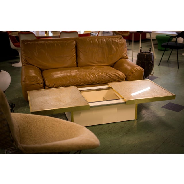 Coffee Table with Bar from Lancel, 1970 For Sale - Image 6 of 8