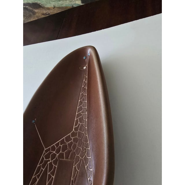 Mid-Century Modern Vintage Mid Century Modern Italian Ceramic Centerpiece For Sale - Image 3 of 10