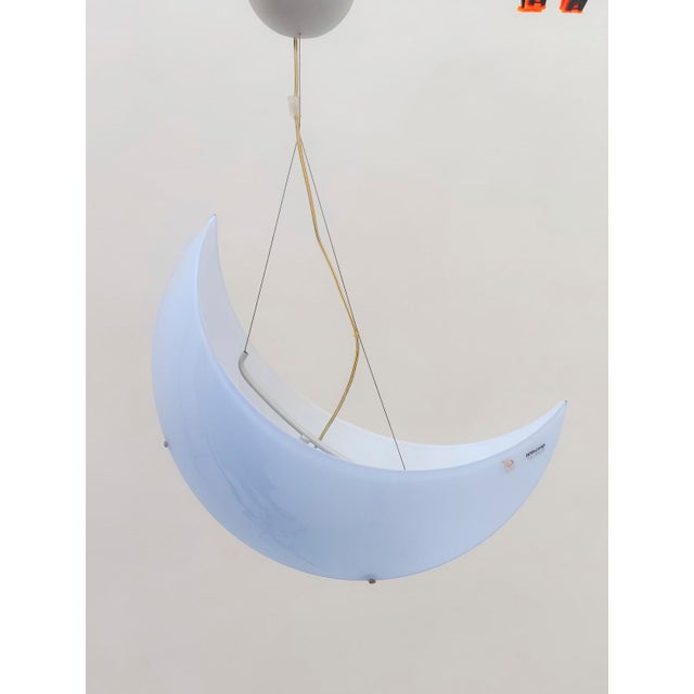 Murano Glass Moon Pendant Lamp by Michele De Lucchi for Av Mazzega, 1993 For Sale - Image 15 of 15