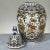 Ceramic 19th Century Hand-Painted Lidded Urn From Rouen For Sale - Image 7 of 13