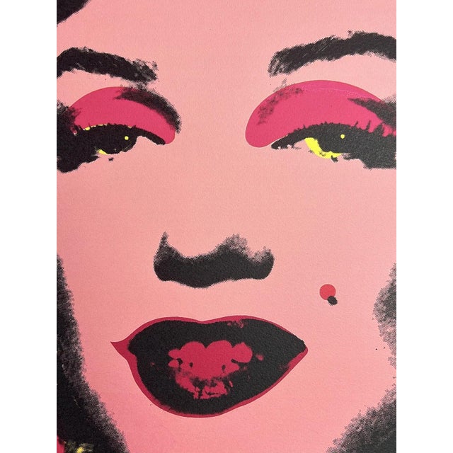 1980s 1986 Carnegie Museum of Art After Andy Warhol "Marilyn Monroe" Lithograph For Sale - Image 5 of 10