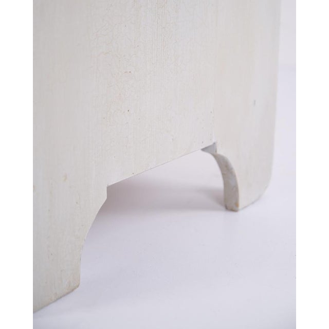 Antique Grey Painted Chest of 4 Drawers, 1890s For Sale - Image 11 of 13