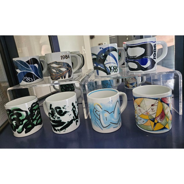 Complete Vintage Royal Copenhagen Small Mug Collection (1967–2014) – 48 Pieces For Sale In Denver - Image 6 of 8