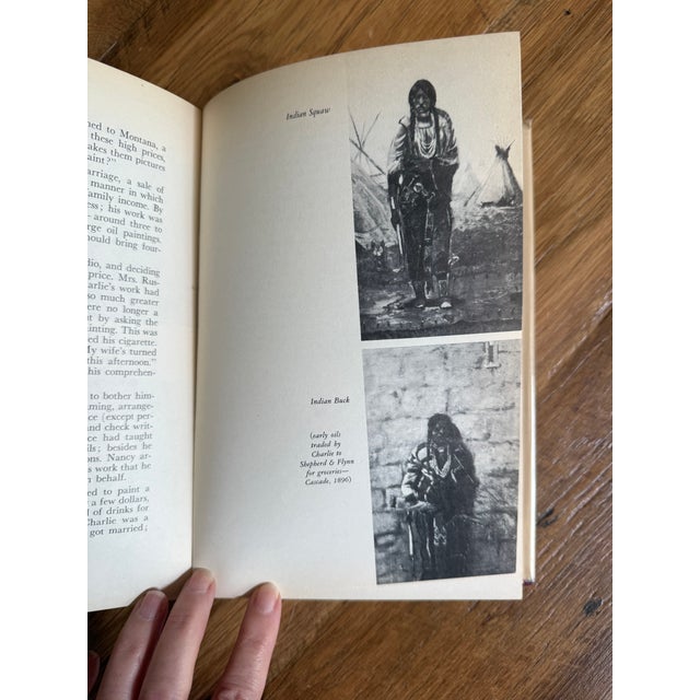 1948 First Edition Hardcover Book Charles M. Russell the Cowboy Artist For Sale - Image 10 of 17