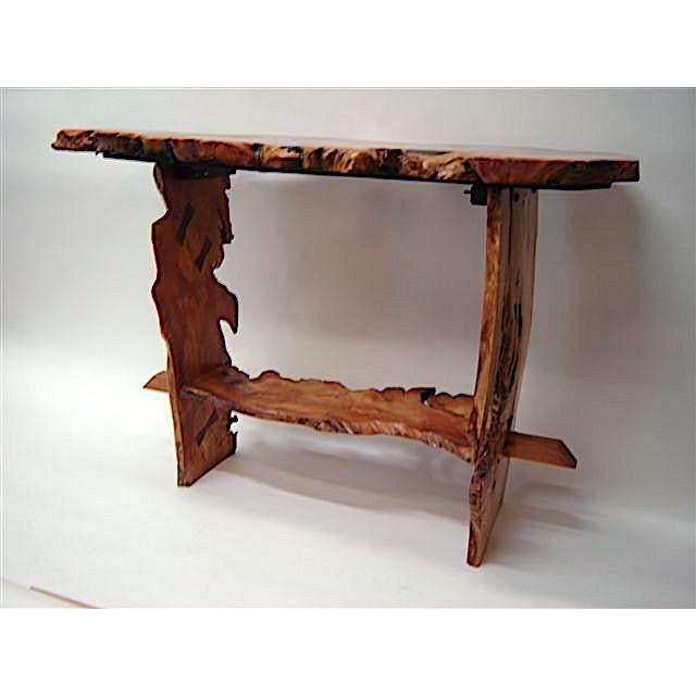 American Elm Root Live Edge Slab Sofa Table Chairish