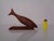 Danish Teak Shark with Stand, 1960s For Sale - Image 6 of 15