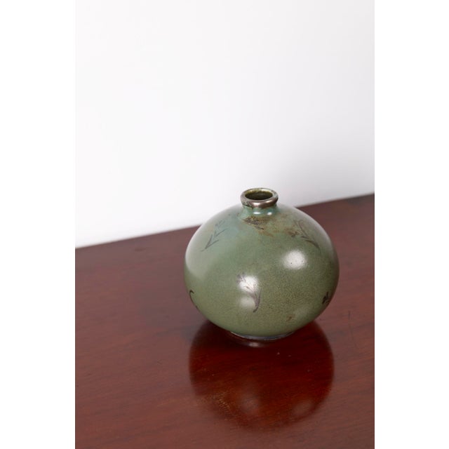 Art Deco Ceramic Vase by Arabia Finland, 1940s For Sale - Image 6 of 12