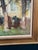 Pia Hesselmark‑Campbell, Neighbor's House, 1960s, Oil on Canvas, Framed For Sale - Image 11 of 18
