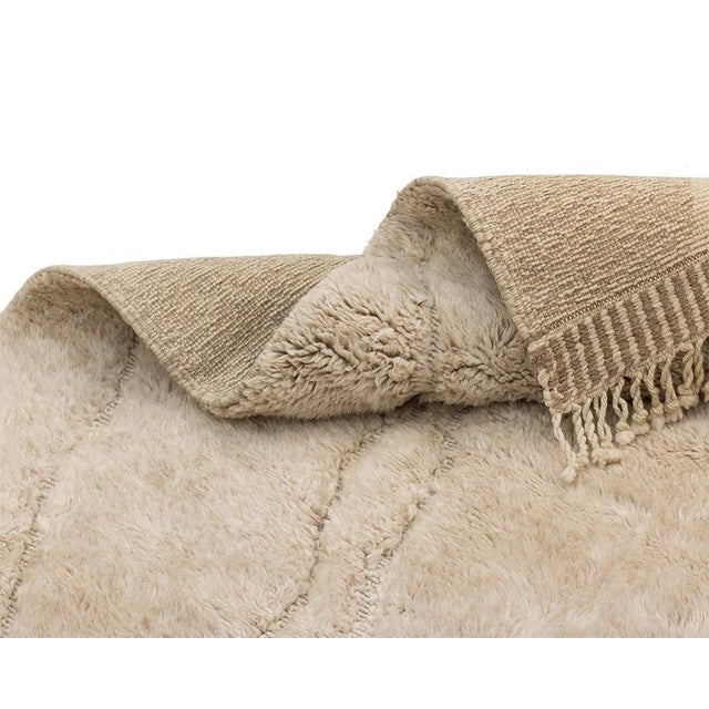 Contemporary Hand-Knotted Wool Premium Rug by Azele Studio For Sale - Image 3 of 9