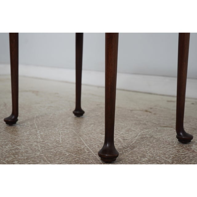 Kittinger Colonial Williamsburg 3 Drawer Table For Sale - Image 9 of 17