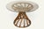 Mid-Century Modern Bamboo and Glass Table by Bernard Govin for Eguizier, 1970s For Sale - Image 3 of 18