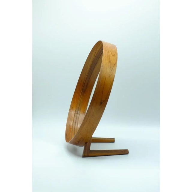 1950's Rosewood Mirror by Nils Troed For Sale - Image 4 of 7