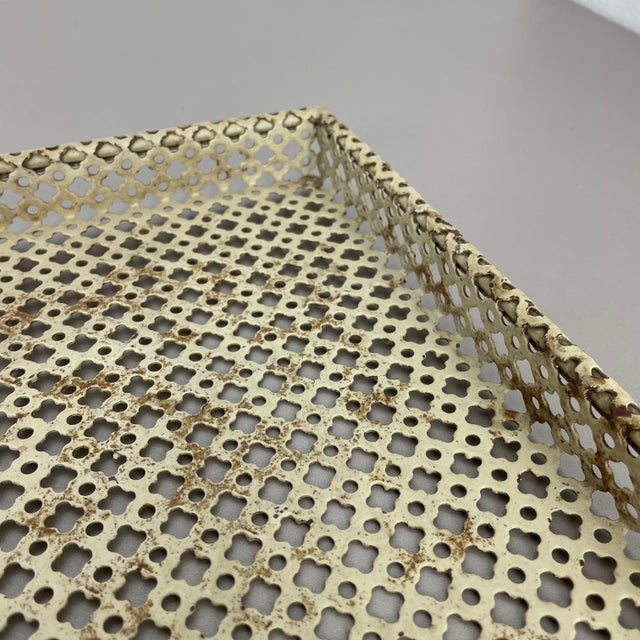 French Metal Tray Rigituelle by Mathieu Matégot, 1950s For Sale - Image 15 of 18