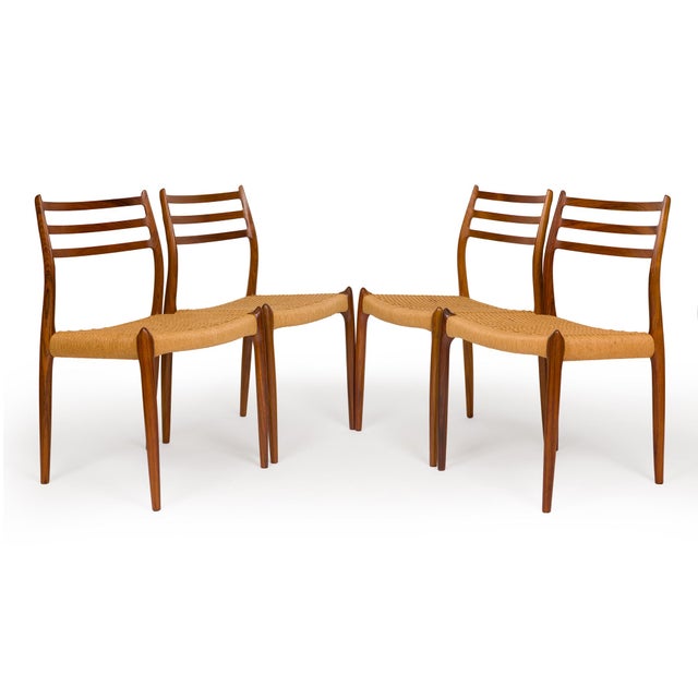 Niels Otto Møller, a distinguished Danish furniture designer and founder of J.L. Møllers Møbelfabrik, left an indelible...